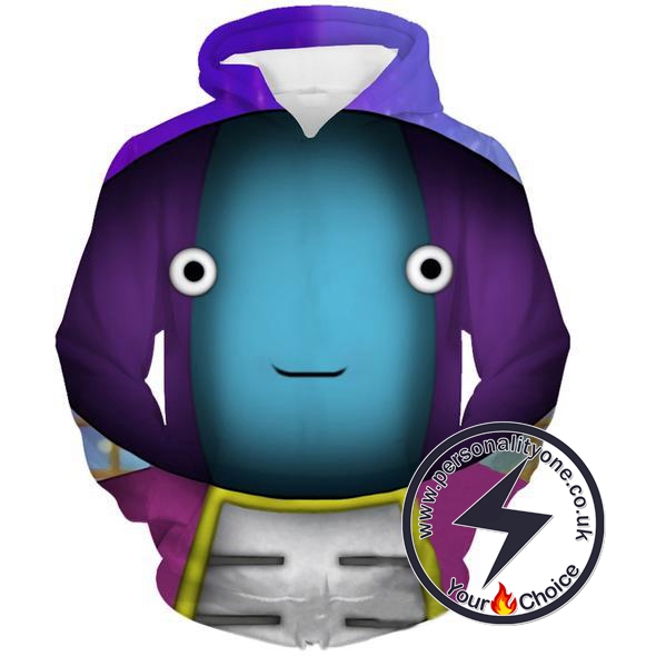 Dragon Ball Z - Lord Zeno Chan 3D - Hoodies